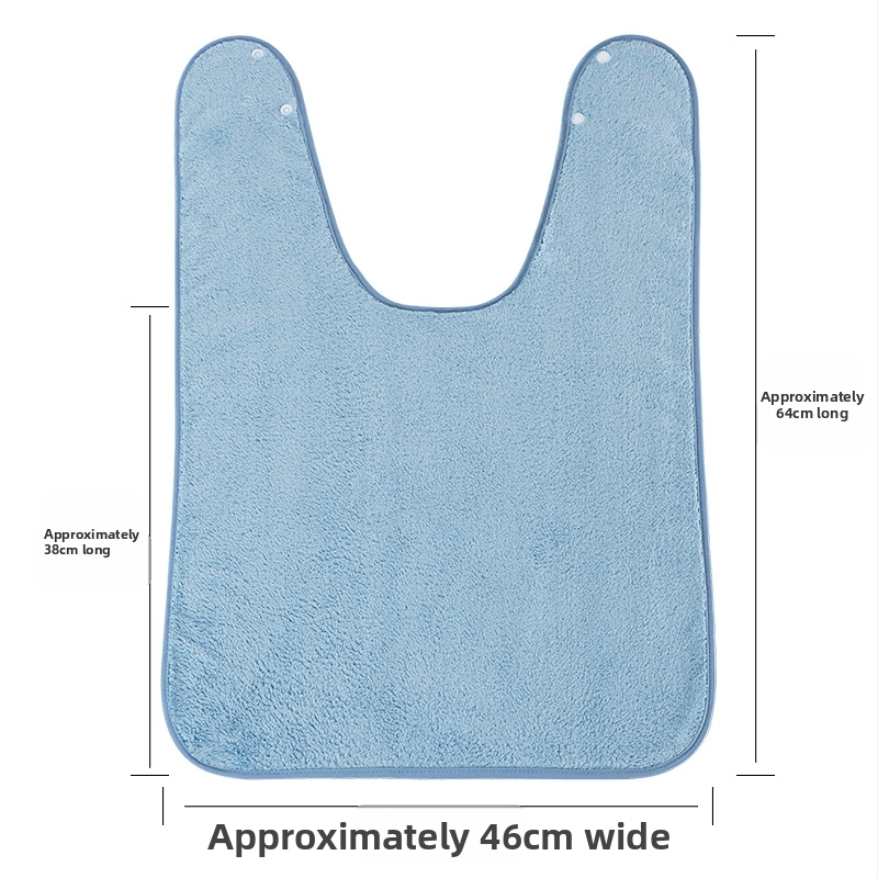 BIB pentru copii pentru masă și spălarea feței, impermeabil, protecție împotriva murdăriei, materiale coral fleece și poliester