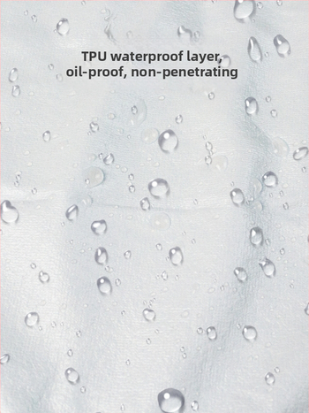 Prosop-bib pentru salivă pentru mese și medicamente, fibre de bambus, barieră impermeabilă, model solid