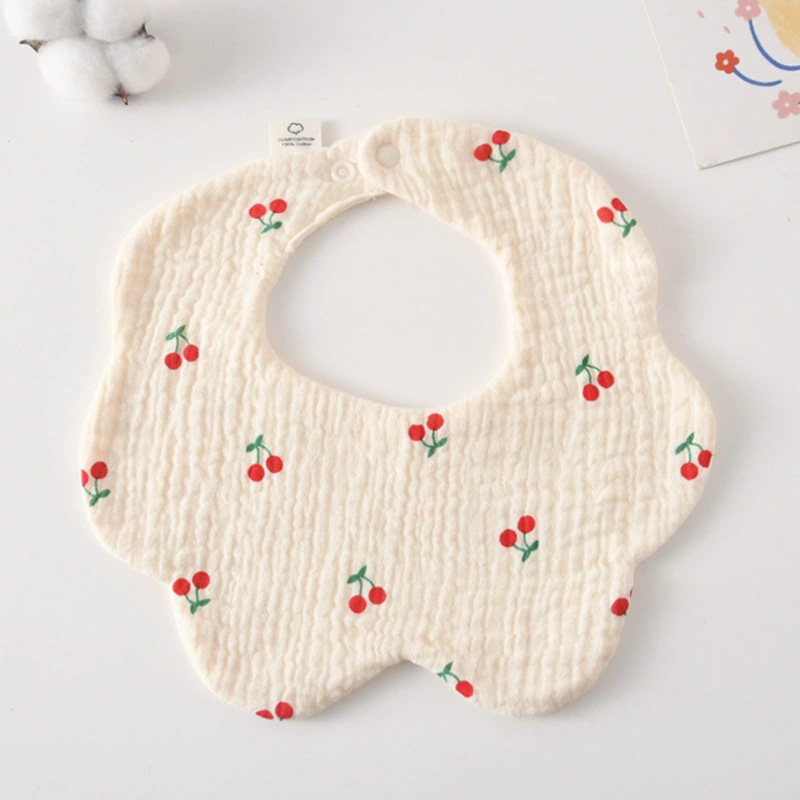 Sofflin Bavetă pentru bebeluși – Bumbac 95%+, Impermeabilă și rezistentă la murdărie, Montaj de 360° cu șase straturi, Potrivită pentru nou-născuți până la 3 ani