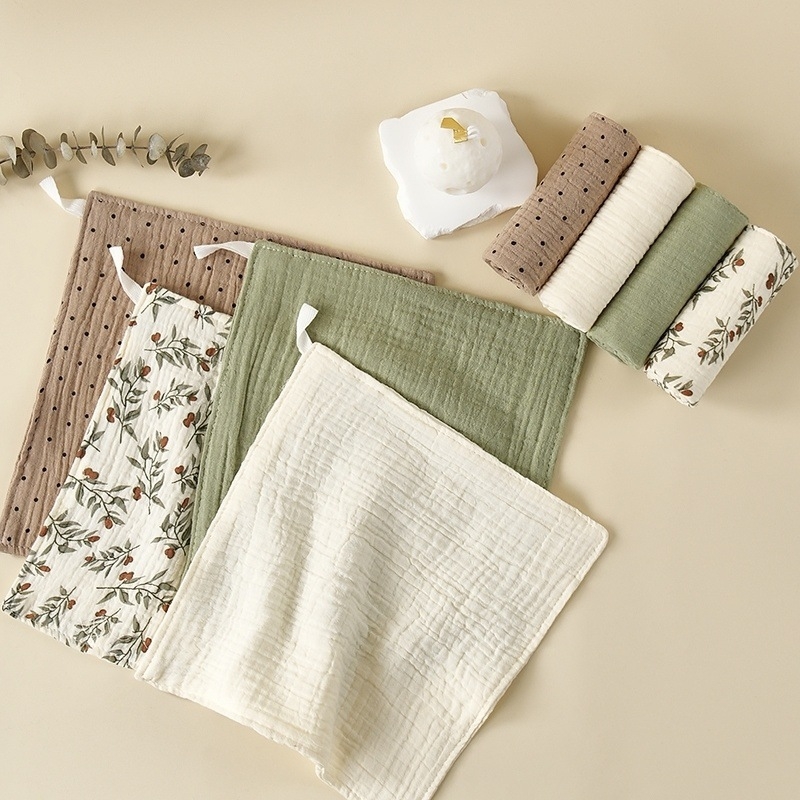 Prosop din bumbac pentru față, nou-născut (0–12 luni), Clasa A, utilizare vară