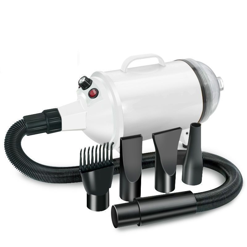 Masă de îngrijire pentru câini cu uscător de păr și suflantă de apă – braț fix, 220V, sub 1000W