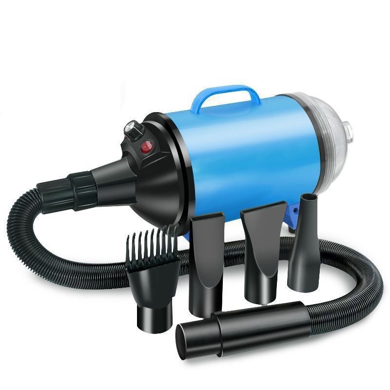 Masă de îngrijire pentru câini cu uscător de păr și suflantă de apă – braț fix, 220V, sub 1000W