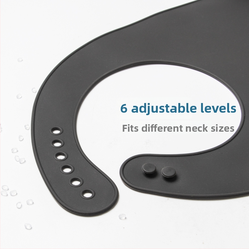 Bib pentru adulți și vârstnici, silicon impermeabil, silicon alimentar