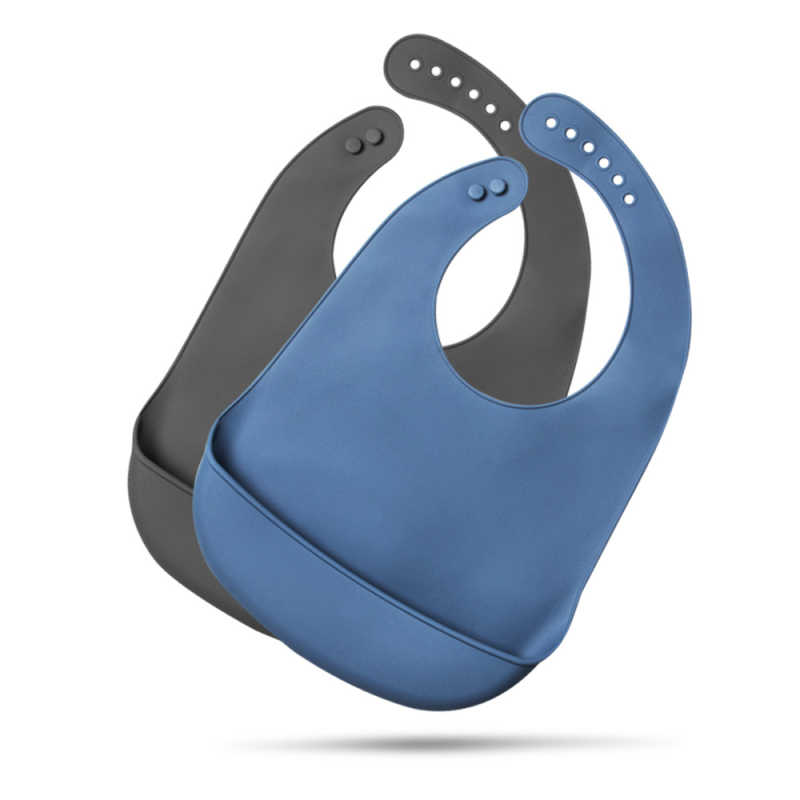 Bib pentru adulți și vârstnici, silicon impermeabil, silicon alimentar