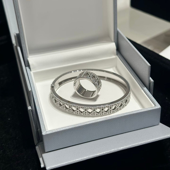 Brățară cu model din ratan în formă de romb, placare electroplată aurie, stil luxuos ușor, 88 g