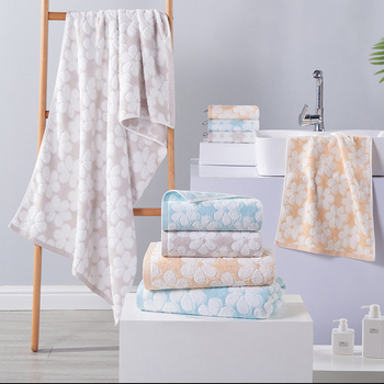 Cotton Love Bavlnená jacquardová osuška na kúpanie pre bábätká, 32s priadza, 500 g/m2, jednoduchá tkanina
