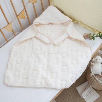 Pelerină de toamnă din bumbac 100%, căptușeală matlasată, rezistentă la vânt, imprimeu cu animale, pentru copii 1–3 ani