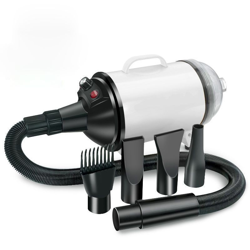 Mājdzīvnieku kopšanas stacija, viss vienā: matu žāvētājs un ūdens pūtējs, <1000W, 220V, bez pagriežamās rokas