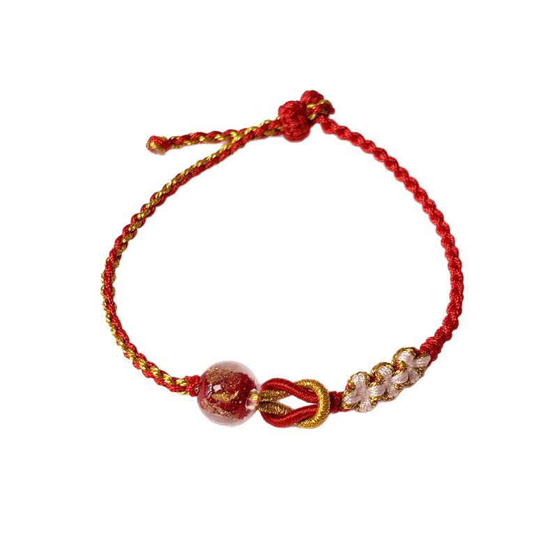 Brățară pentru femei însărcinate – tricotată manual din fir de bumbac, design original, brand Easy to get jewelry, Primăvara 2025