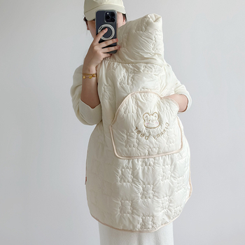 Pelerină din bumbac pentru copii, toamnă, model cu animale, pentru sugari și copii 1–3 ani