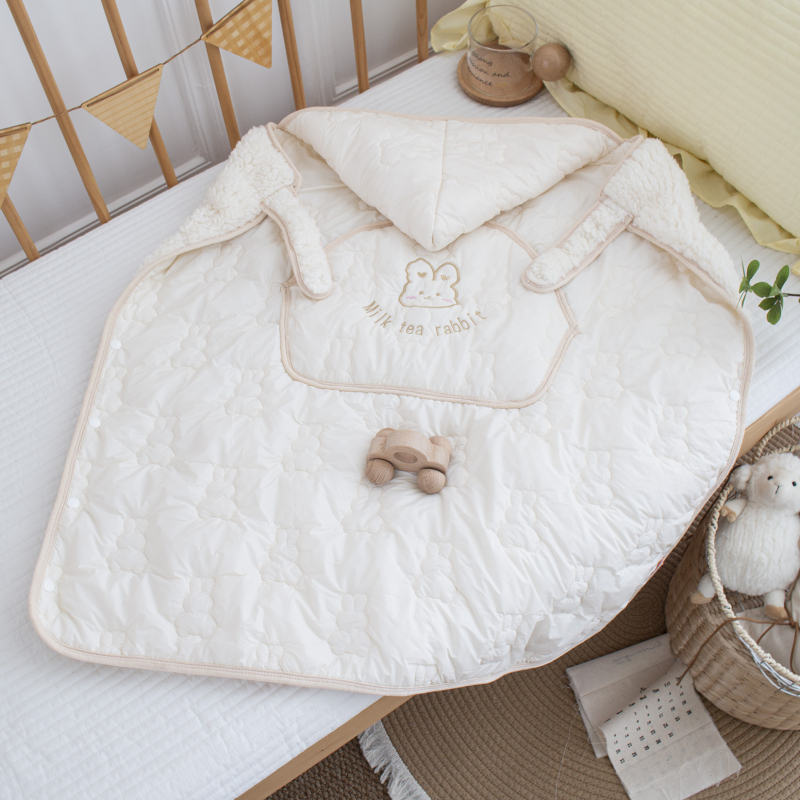 Pelerină din bumbac pentru copii, toamnă, model cu animale, pentru sugari și copii 1–3 ani