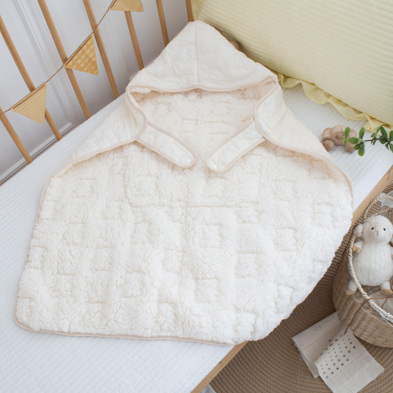 Pelerină din bumbac pentru copii, toamnă, model cu animale, pentru sugari și copii 1–3 ani