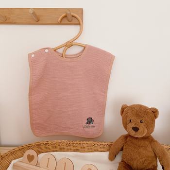 Prosop de baie pentru bebeluși din tifon — fire 32, țesătură simplă, greutate 170–200 g, model: uni sau desen animat