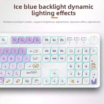 Mechaninė klaviatūra su 104 klavišais, ašis, laidinė, skirta staliniam kompiuteriui