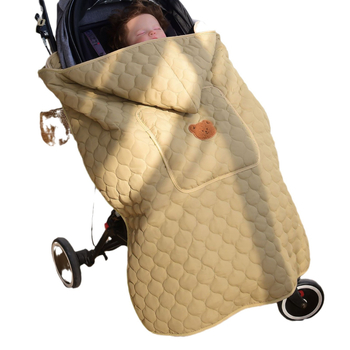 Koreai stílusú babakocsi szélvédő pléd őszi-téli időszakra, 300–500 g kevert anyag, újszülötttől 6 éves korig