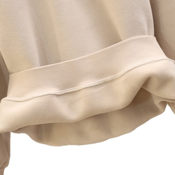 Dječji džemper za jesen-zimu s fleece podstavom, debela tkanina, glavni materijal pamuk 50%, polu-visoki ovratnik, pull-over