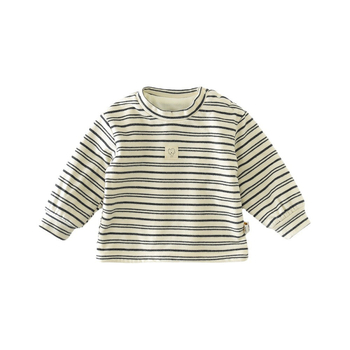 Fleece-béléssel ellátott alapréteg felső - Koreai stílus, téli uniszex, 1–3 év, 95% poliészter