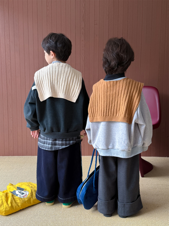 Gyerekeknek készült pamut pulóver cartoon mintával, vastag fleece belsővel, koreai verzió, hosszú ujjú, téli szezon 2025