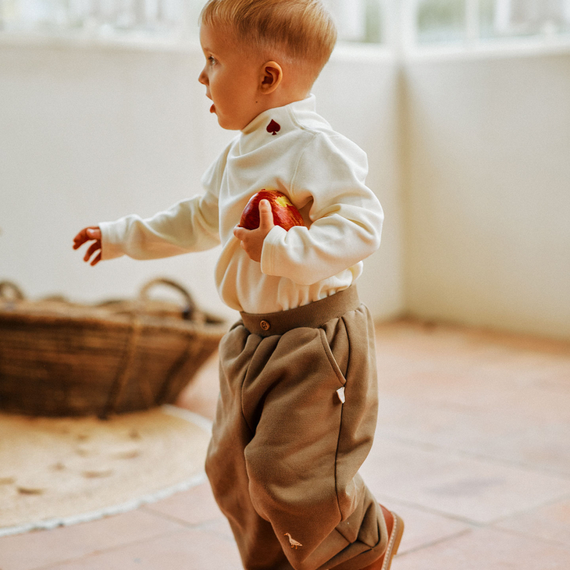 Tricou pentru copii cu mâneci lungi, unisex, stil leisure, material acrilic 46%, toamnă 2025