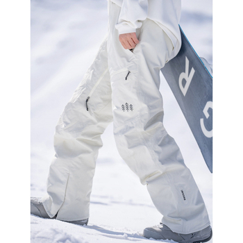 Pantaloni snowboard unisex, izolație Primaloft, țesătură 3L rezistentă la vânt, respirabili și termici