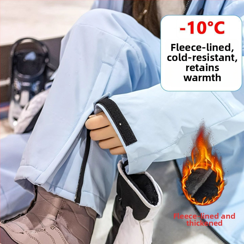 Unisex talvise fleece vooderiga — hingav, veekindel, tuulekindel
