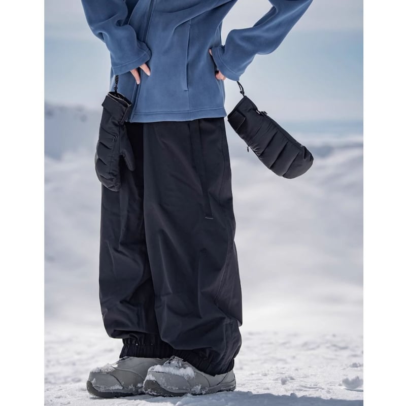 Suusapüksid, veekindlad, tuulekindlad, kulumiskindlad, polüestri täidis, unisex