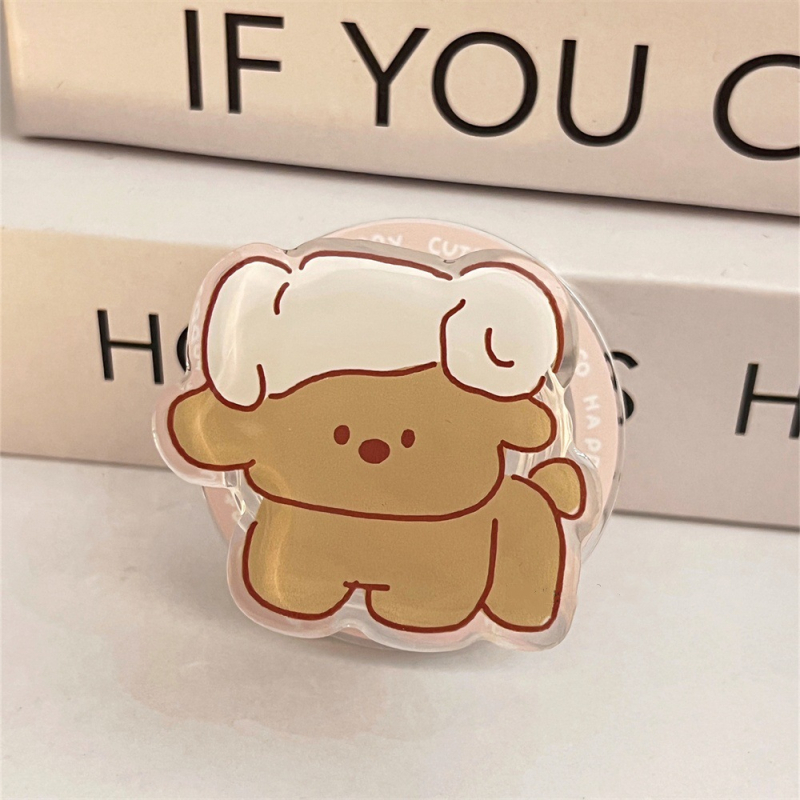 Настолен държач за мобилен телефон, карикатурен стил, алуминиева сплав