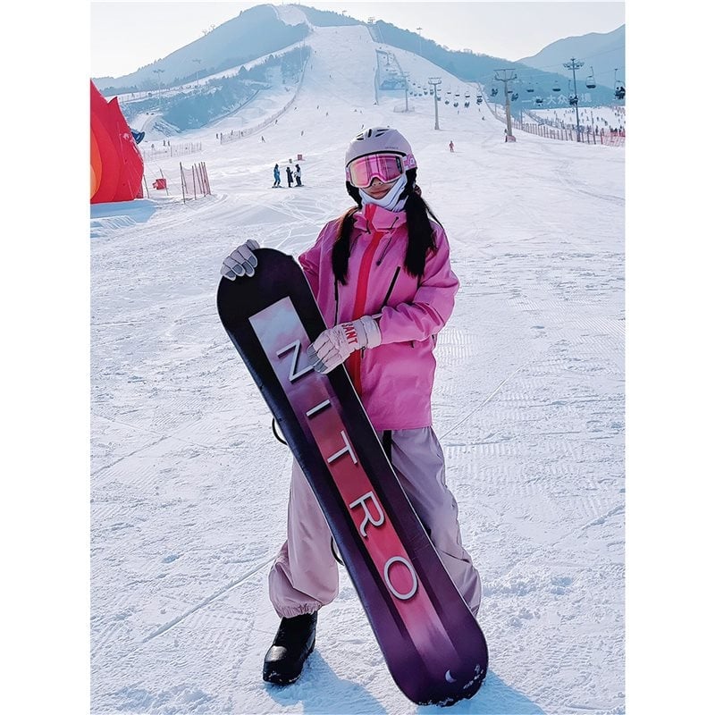 Unisex slēpošanas bikses snovbordam, ziemas, ūdensnecaurlaidīgas un vēju izturīgas, modelis 2025