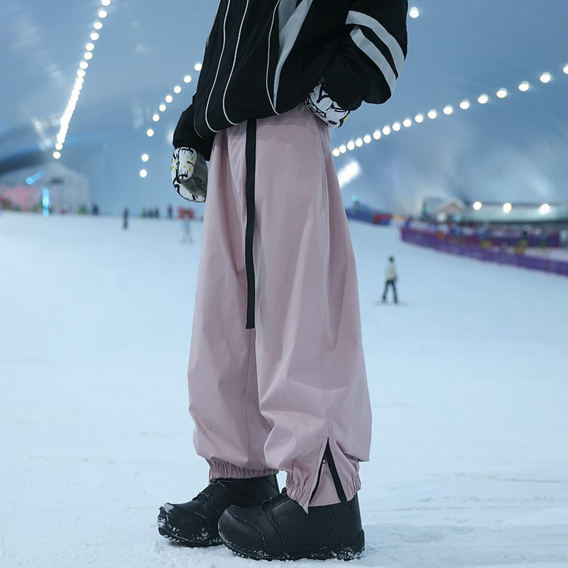 Unisex slēpošanas bikses snovbordam, ziemas, ūdensnecaurlaidīgas un vēju izturīgas, modelis 2025