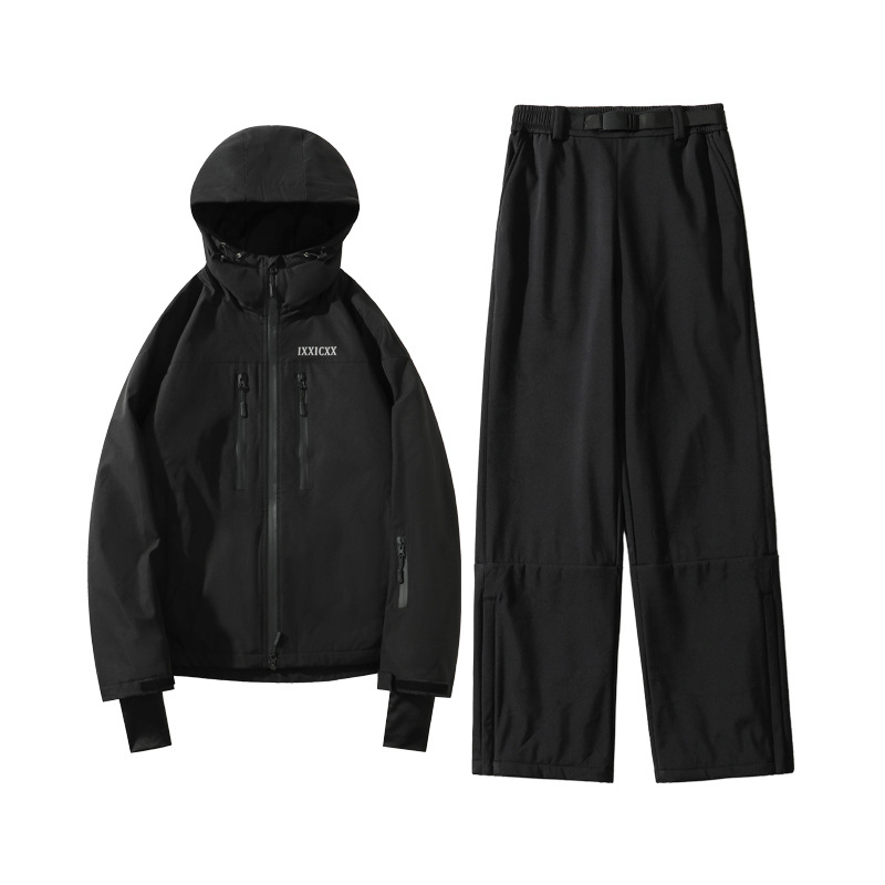 Lyžiarsky overal unisex, nepremokavý 15000, teplý, vetruodolný