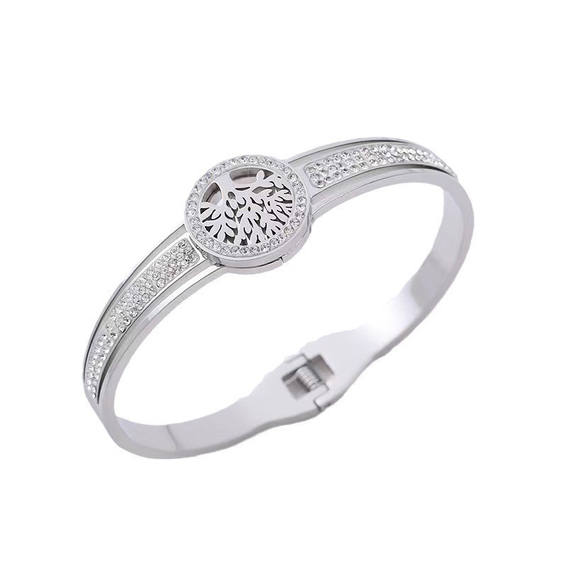 Brățară din oțel inoxidabil cu electroplacare, stil Fashion OL, 20 g, bijuterii