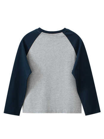 Dječja majica s dugim rukavima, korejski stil, 100% pamuk, okrugli izrez, za dječake