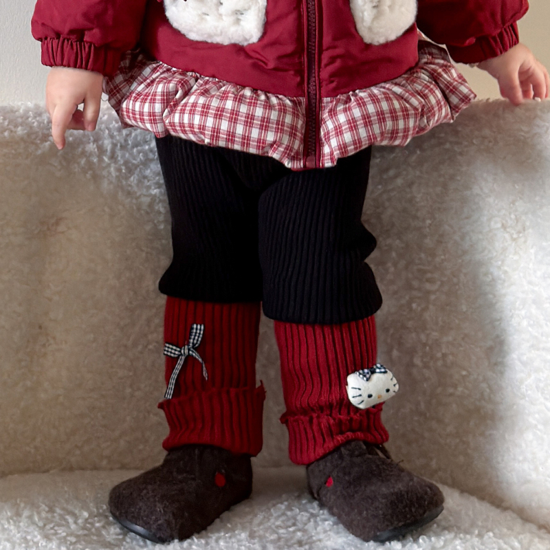 Geacă de iarnă pentru fetițe, bumbac gros, guler înalt, fermoar, model desen animat