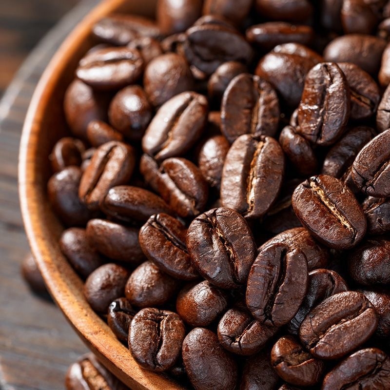 Mărgele din boabe de cafea pentru brățări, realizate manual, model retro totem, primăvara 2025