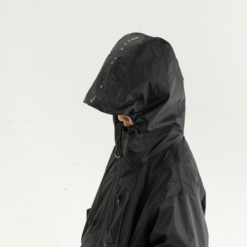 Jachetă de iarnă pentru copii, impermeabilă și rezistentă la vânt, material principal: nylon 93% / poliester 7%, căptușeală poliester, grosime accentuată, pentru vârsta 3-8 ani, fermoar, glugă ne detașabilă