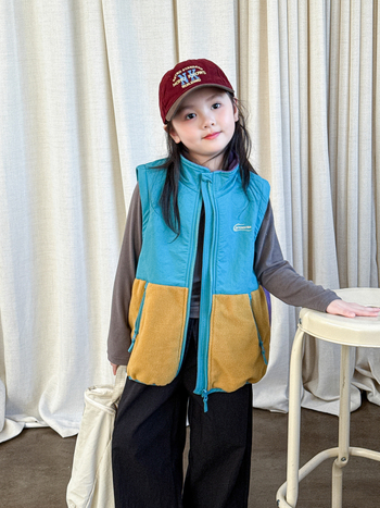 Geacă de toamnă pentru fete, cu guler înalt, închidere prin fermoar, mâneci lungi, 80% bumbac, pentru copii 3-8 ani