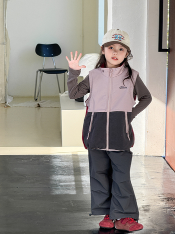 Geacă de toamnă pentru fete, cu guler înalt, închidere prin fermoar, mâneci lungi, 80% bumbac, pentru copii 3-8 ani