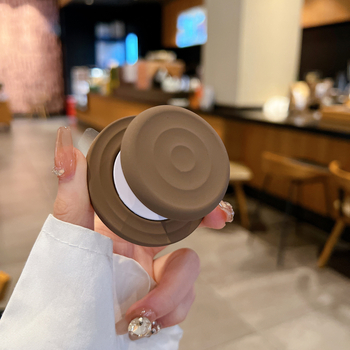 Tālruņa turētājs ar viļņu raksta disku dizainu, 360° griešanās, magnētiska piesaide visiem tālruņiem, silikona gaisa spilvens, konstrukcija no akrila + TPU + magnēts