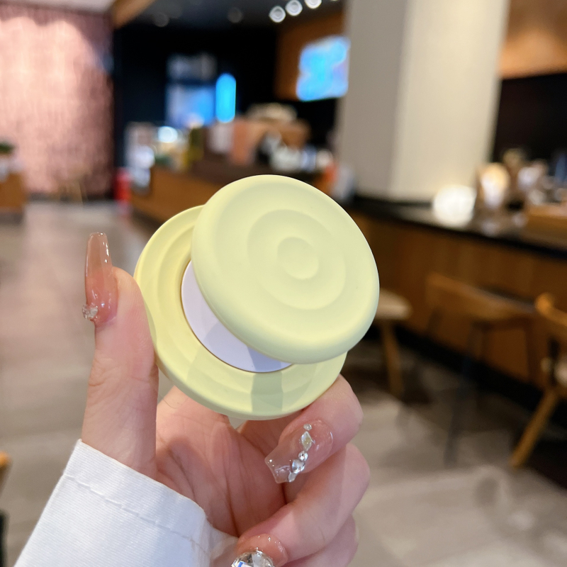 Tālruņa turētājs ar viļņu raksta disku dizainu, 360° griešanās, magnētiska piesaide visiem tālruņiem, silikona gaisa spilvens, konstrukcija no akrila + TPU + magnēts