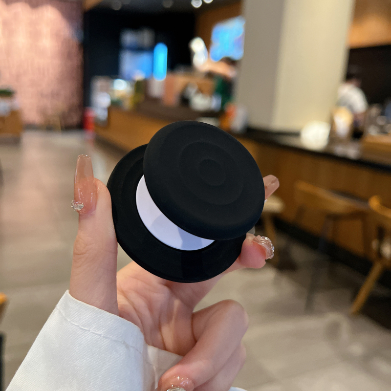 Tālruņa turētājs ar viļņu raksta disku dizainu, 360° griešanās, magnētiska piesaide visiem tālruņiem, silikona gaisa spilvens, konstrukcija no akrila + TPU + magnēts