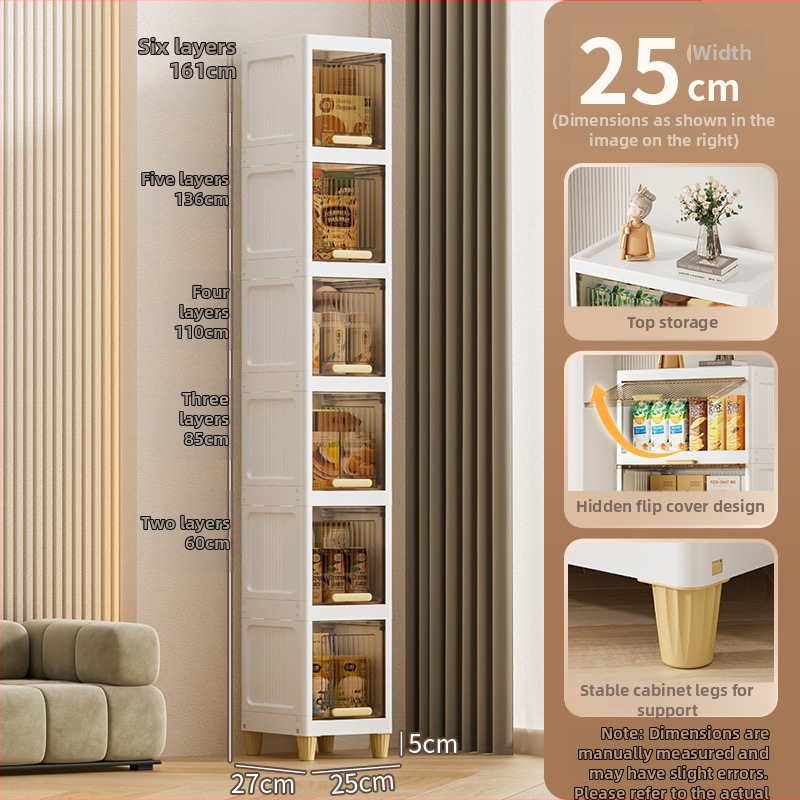 Flip-top uzglabāšanas skapis, PP materiāls, pieci plaukti, uz grīdas novietojums, mūsdienīgs minimālisks dizains; piemērots kurpēm, somām, rotaļlietām un citām mantām