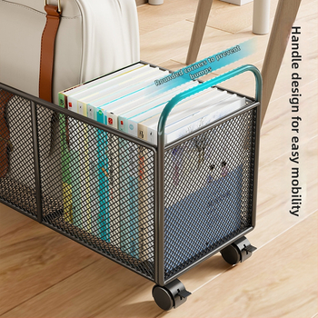 Raamatu hoiukast, rauast kunstiga materjal, moods minimalistlik disain, rattidega liigutatav, maht 0-5 L, mitmekülgne hoiustamine