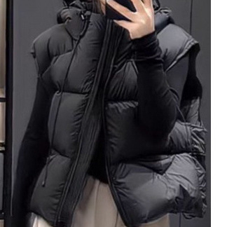 Moteriška gobtuvu liemenė, užpildas poliesterinis–medvilninis mišinys, audinys poliesteris, užtrauktukas, ruduo 2025