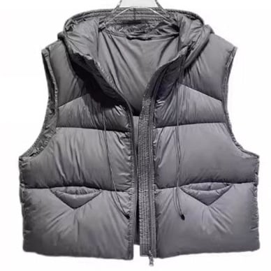 Moteriška gobtuvu liemenė, užpildas poliesterinis–medvilninis mišinys, audinys poliesteris, užtrauktukas, ruduo 2025