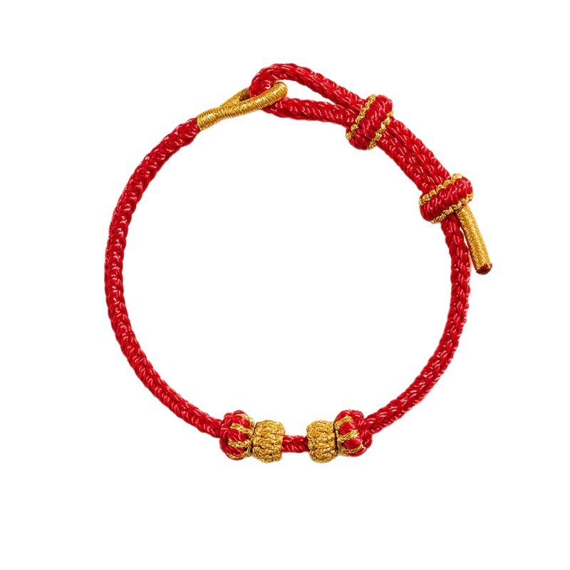 Brățară din șnur, țesută manual – stil etnic, unisex, DIY semi-finisă, toamna 2025