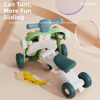 Baba járóka játék — minden az egyben zenés járóka, anti-O-láb és anti-dőlés, 0-3 éveseknek, műanyag