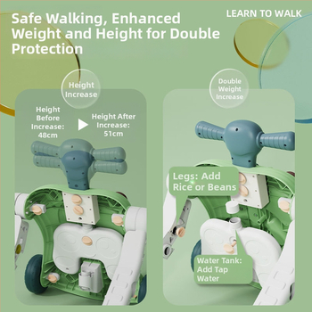 Babajáró – zenés, multifunkcionális játék 0–3 éveseknek