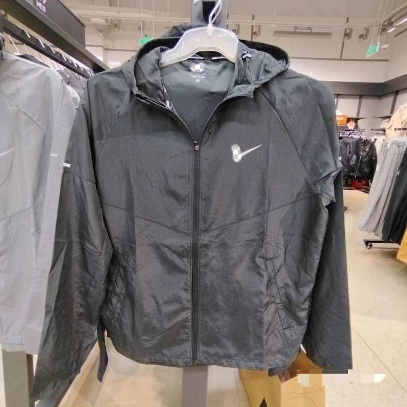 Ανδρικό αδιάβροχο, γρήγορο στέγνωμα, υφαντό, κοντό μήκος, σταθερή γιακάς με φερμουάρ, Modal με γούνα κουνελιού, άνοιξη 2025