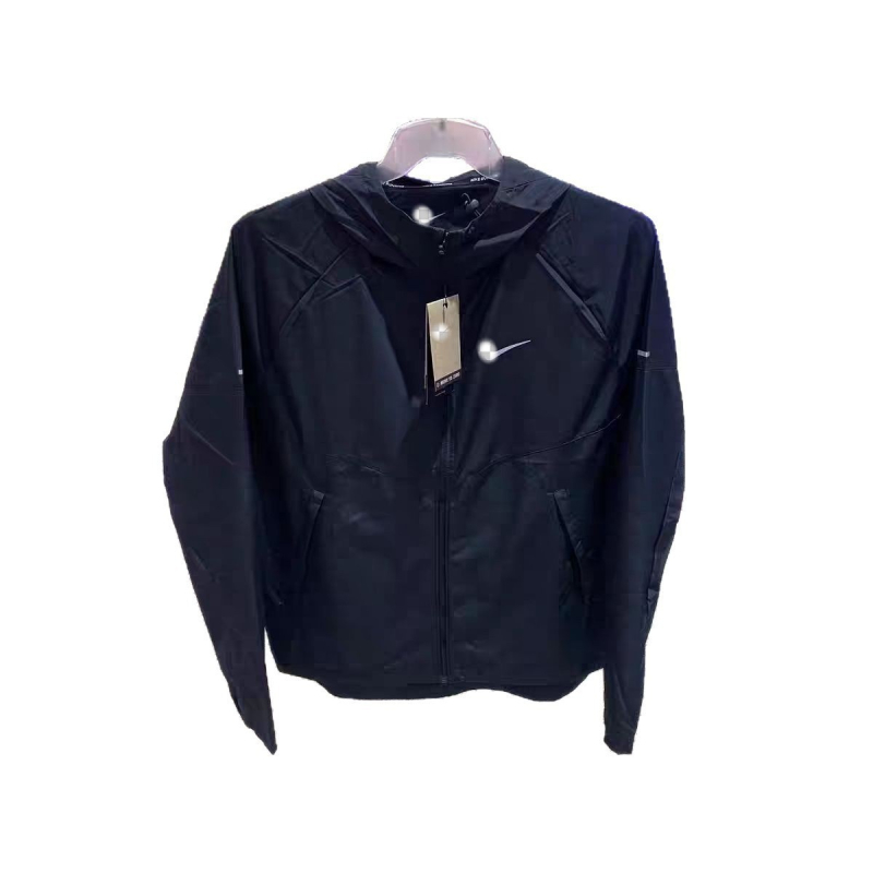 Ανδρικό αδιάβροχο, γρήγορο στέγνωμα, υφαντό, κοντό μήκος, σταθερή γιακάς με φερμουάρ, Modal με γούνα κουνελιού, άνοιξη 2025