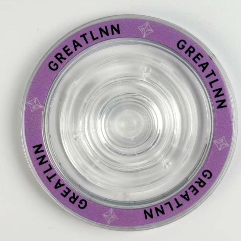 Fight магнитен държач за MagSafe — пластмасов, карикатурен стил, персонализируема кръгла основа